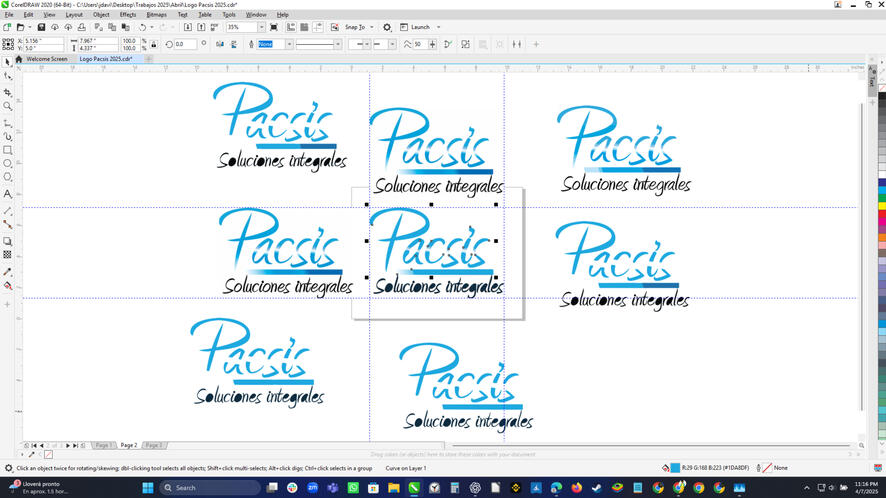 Edición Para Impresión Impresión de Papelería Empresarial